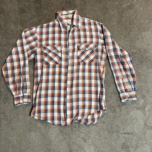 Vintage Big Mac Plaid Flannel Shirt Size Large
